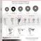 Service Caster 3.5 Inch Phenolic Wheel Swivel Bolt Hole Caster Set with Brake SCC-BH20S3514-PHR-TLB-4 - alternate 5